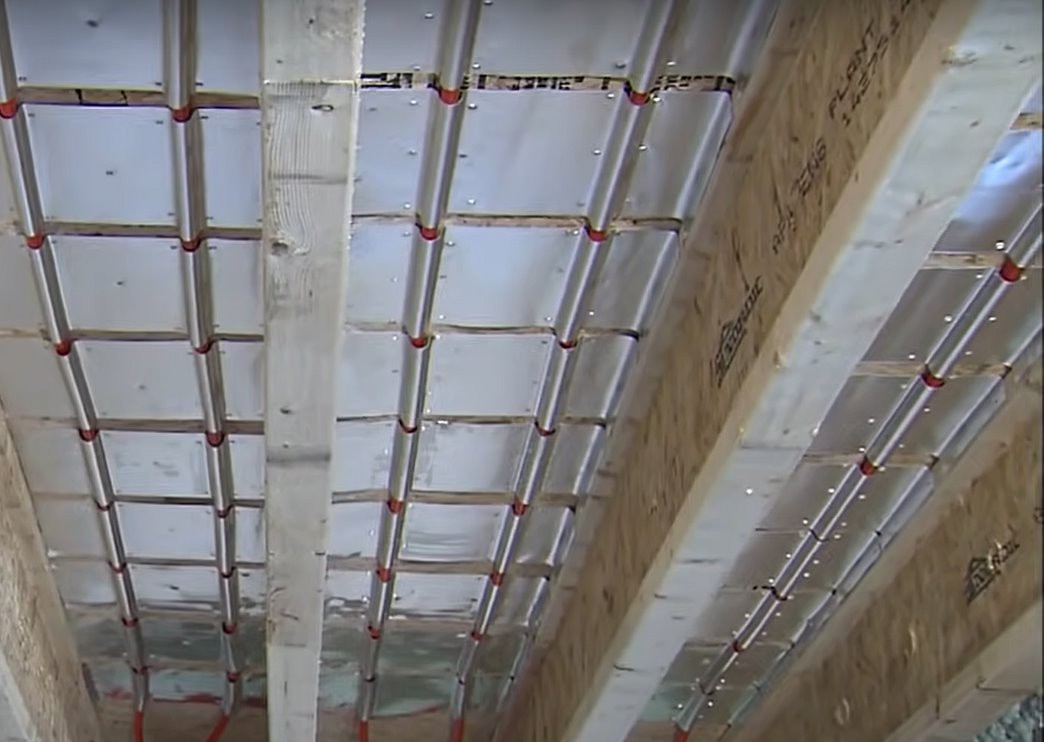 pex heat transfer plates